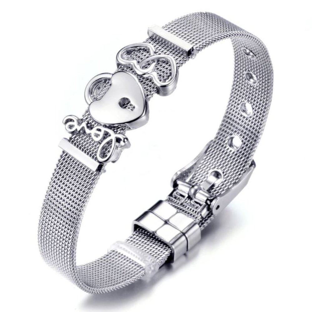 Love Locket Statement Bracelet